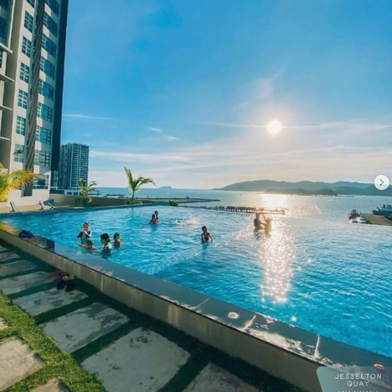 Mango House2-Seaview,Wifi,Swimmingpool,Gym-Jq Apartment Kota Kinabalu Exterior photo